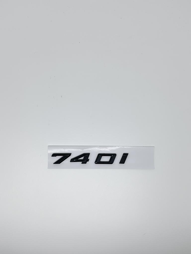 3D ABS Car Trunk Letters Logo Decals Badge Emblem Sticker For BMW 7 Series 730Li 740Li 745Li 750Li 760Li G11 G12 E38 E65 E66 F01