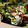 1pc Ben 10 Outdoor Flannel Throw Blanket Soft, Lightweight & Warm for Sofa, Office