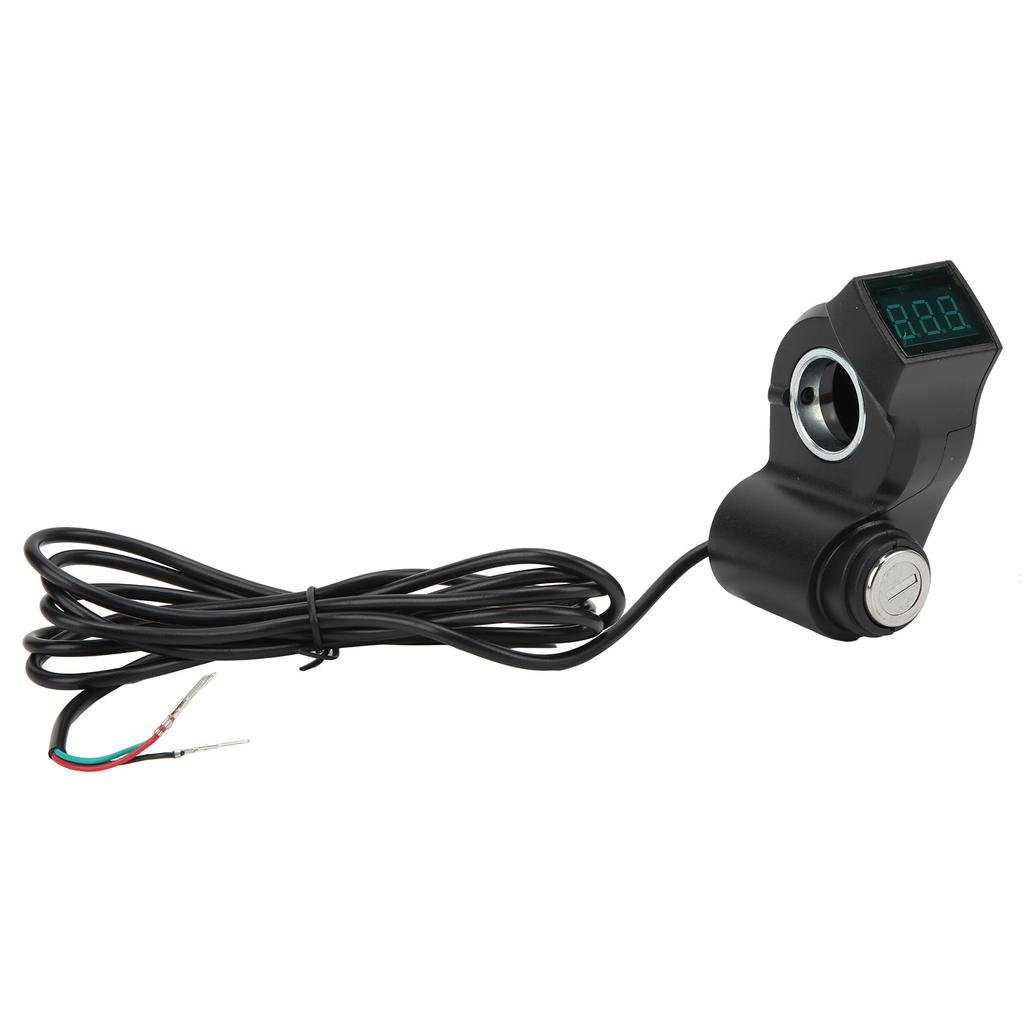 Electric Scooter Ignition Lock 3 Pin Plug One Button Start Scooter Switch Lock with 2 Keys for KUGOO for M4 Scooter