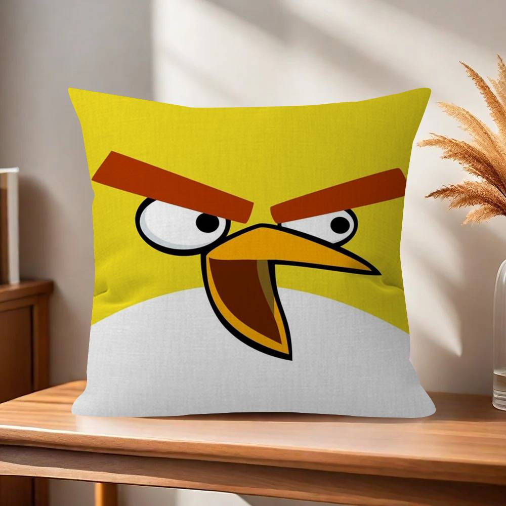 Animation AAAngry Birds Cartoon Pillow Gift Home Office Decoration Bedroom Sofa Car Cushion Cover case x