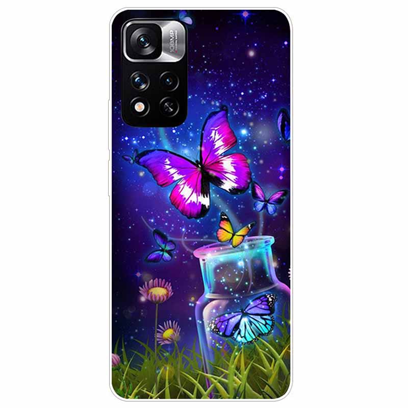 For Xiaomi Redmi Note 11 Pro+ 5G Plus Case Silicone Clear Bumper Soft TPU Funda Coque For Global Version Redmi Note 11 Pro + 5G