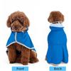 Waterproof Dog Hooded Raincoat Reflective Strip Windproof Dog Rain Cloak High Visibility Adjustable Pet Rain Jacket