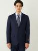 Ships Colors CANONICO Suit Solid Size 217000007 Jacket, Color, Men's, Navy, 46,