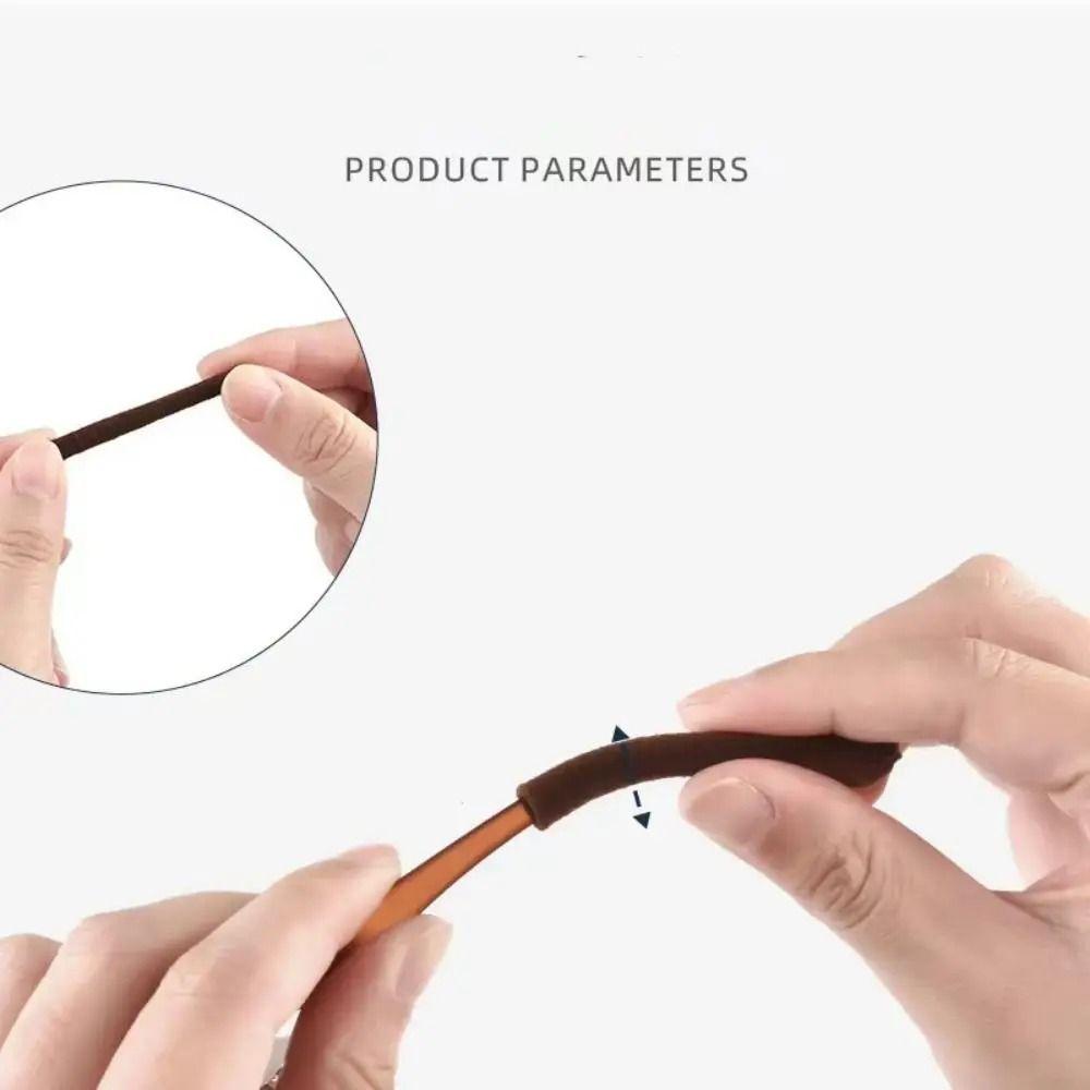 High Elastic Eyeglass Ear Cushions Knitting Frame Leg Cover Glasses Leg Cover  Study