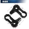 Billet Aluminum Freedom Panel Latch Hardtop Roof Removal Switch Handle For Jeep Wrangler JK 07-2018 JL 2018-2022 & Gladiator JT