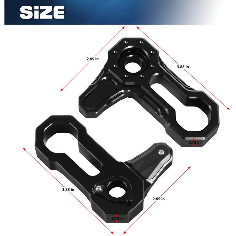 Billet Aluminum Freedom Panel Latch Hardtop Roof Removal Switch Handle For Jeep Wrangler JK 07-2018 JL 2018-2022 & Gladiator JT