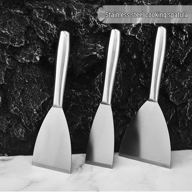Spot Kitchen Stainless Steel Japanese Teppanyaki Spatula with Hollow Handle