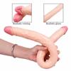 Obrovské dildo 21/43/56 cm Super realistické erotické hračky na měkký penis s dvojitou hlavou pro ženy Muži