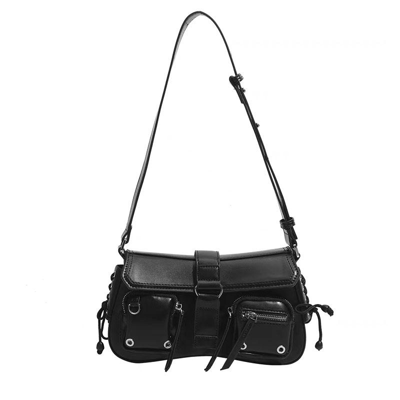 

Женская стеганая сумка через плечо из искусственной кожи может быть дерзкой с монохромной молнией, кросс-мода