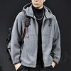 Men's 2025 Autumn/Winter Thick Warm Casual Fleece Hoodie Jacket