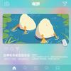 Duck Duck Mouse Pad Oversized Office Keyboard Pad Computer Desk Pad Simple Girl Heart Medium Small Size