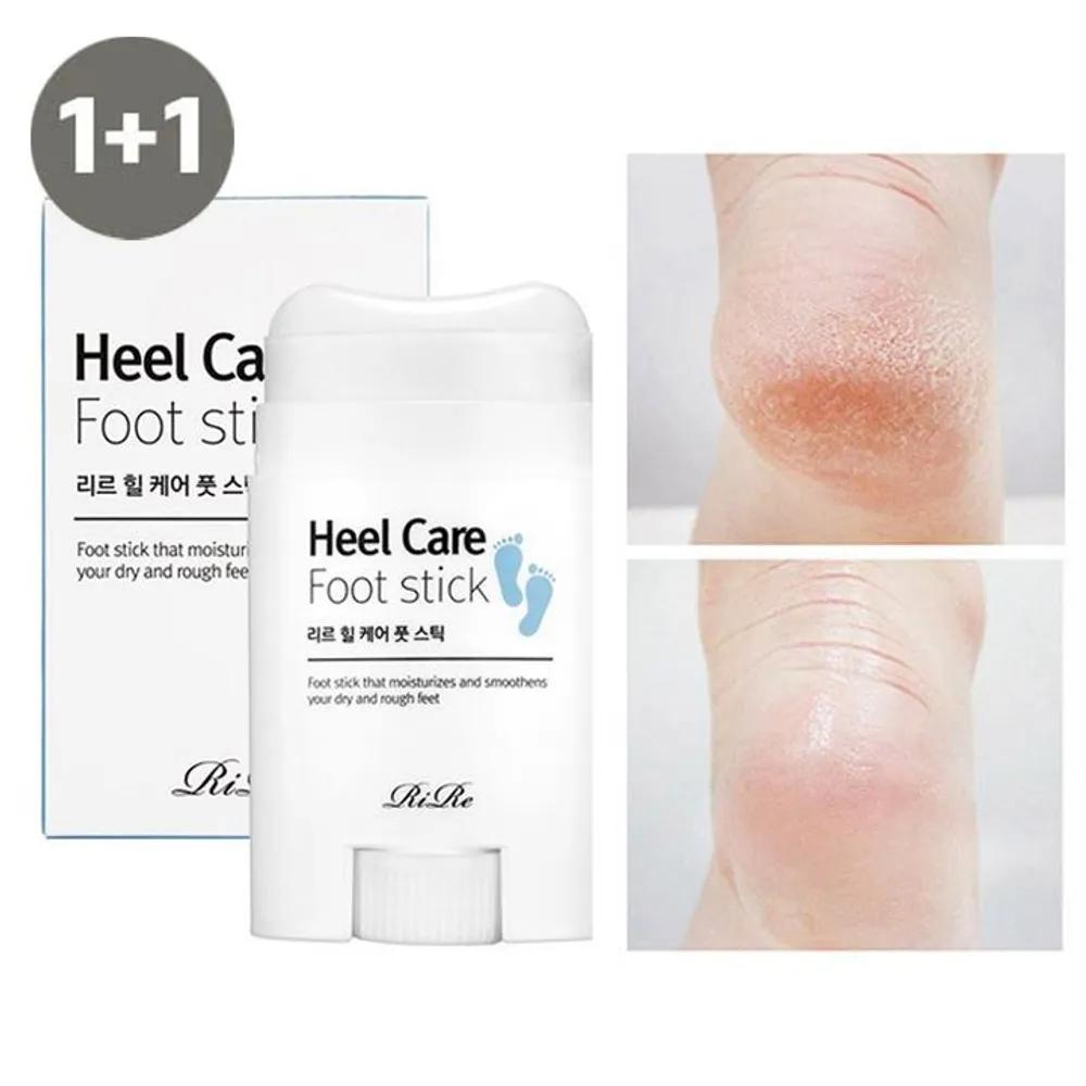 [1+1] RIRE Heel Care Foot Stick - Heel Moisturizer for Cracked Calluses