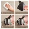 2 Pcs Stylish Plastic Suction Cup Hooks, Strong Load-Bearing, Wall-Mounted Practical Hooks, Suction Cup Hooks for Shower