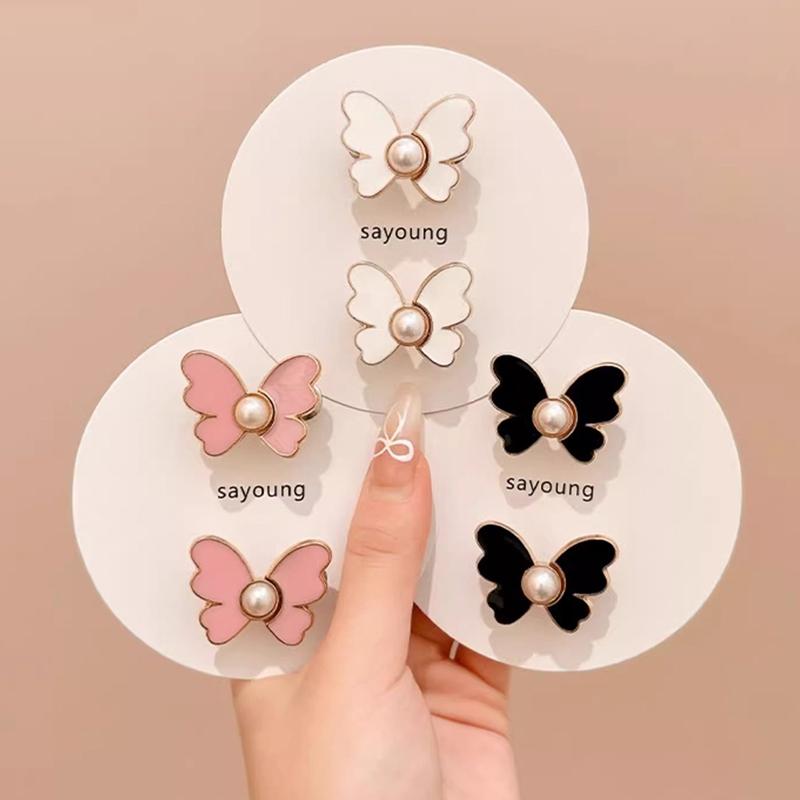 Butterfly Jeans Button Adjustable Clips For Pant Skirts Waist Tightener Buckle Snap Button Adjuster Pants Pin Retractable Button