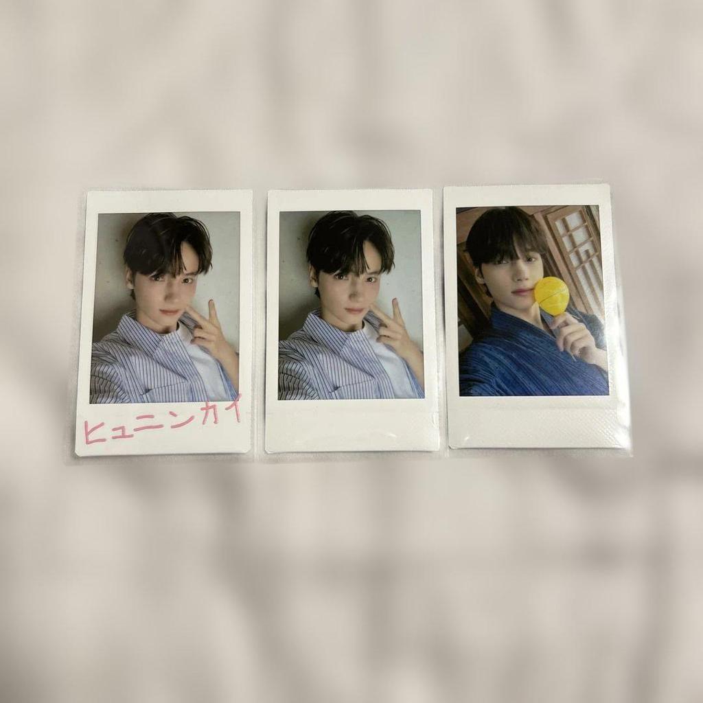 [USED] TXT SUMMER TOGETHER Hueningkai Special Instax Complete Set