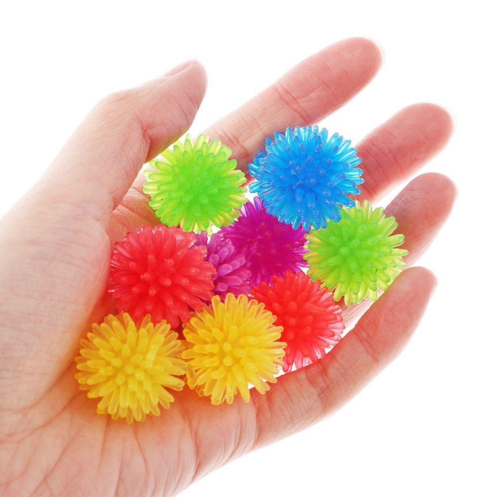 Toys Squeezes Ball Cat Chew Toy Fidget Toy Stretch Plush Ball Thorn Ball Pet Cat Toys Arbutus Ball