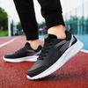 Men's Shoes Spring and Summer New Leather Waterproof Sports Shoes Men's Breathable Outdoor Running Shoes Non-slip and Wear-resistant Casual Shoes Men