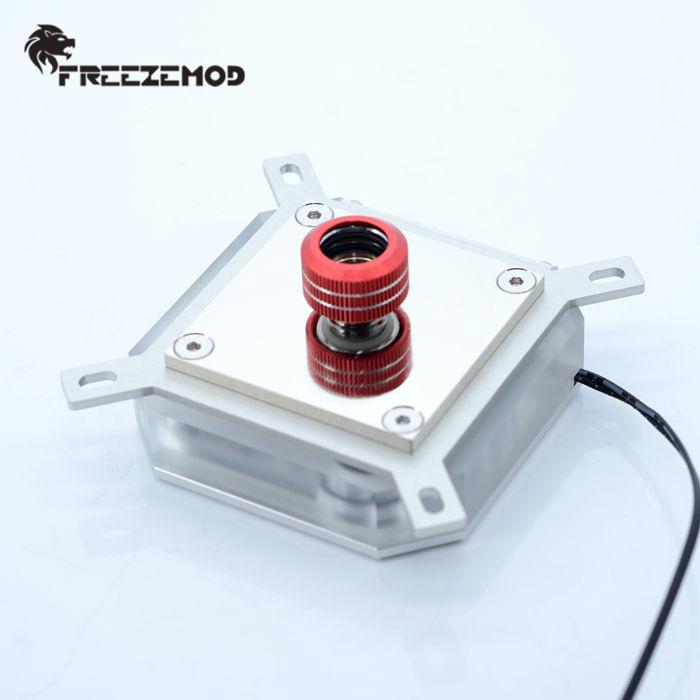 FREEZEMOD UPR-2020I CPU Water Block with LCD Temp Display for Intel