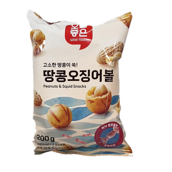 Today Good Peanut Squid Balls 200g