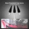 HDBUBALUS Motorcycle Front Glass Trim Screws Windshield Trim Screws for Harley Touring 2014-2023 Black