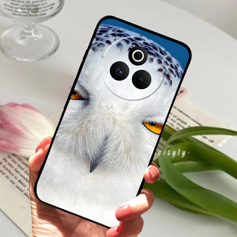 For Realme P3 Pro Case P3Pro Cartoon Lion Wolf Soft Silicone TPU Phone Cover For Oppo Realme P 3 Pro 5G Protection Fundas Cases