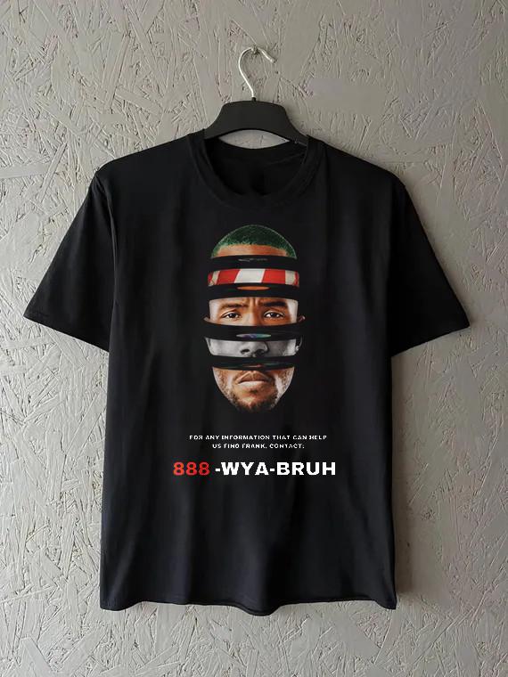 Футболка Frank Ocean Missing Все размеры от S до 5XL NE262 Унисекс Футболка L