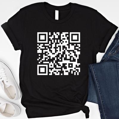 Trump Dance QR Code T-Shirt: Funny Republican Gift