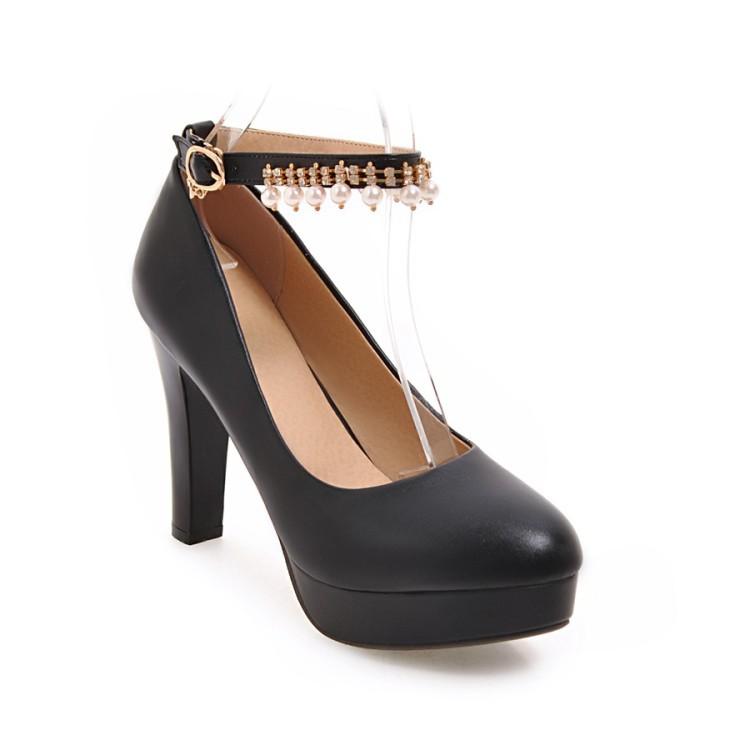 Girls High Heels Women High Heels Shoes Platform Fashion Heel Pumps Party Shoes Women Dress Wedding Shoes Size 32-43