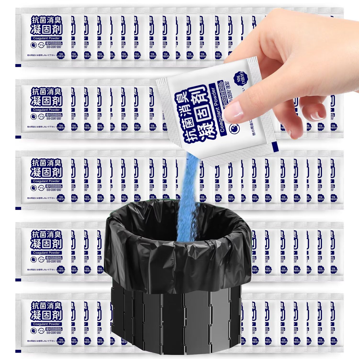 

Умебана Изи Туалет Индивидуальный Антибактериальный и Портативный Туалет для Подготовки к Чрезвычайным Ситуациям и Стихийным Бедствиям Идеально подходит для Воды и Ухода на Открытом Воздухе и