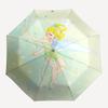 Tinkerbell, Fairy Themed Automatic Opening and Closing Umbrella, Brightly Colored 8-rib Portable Umbrella, Suitable for Men and Women, A Perfect Gift