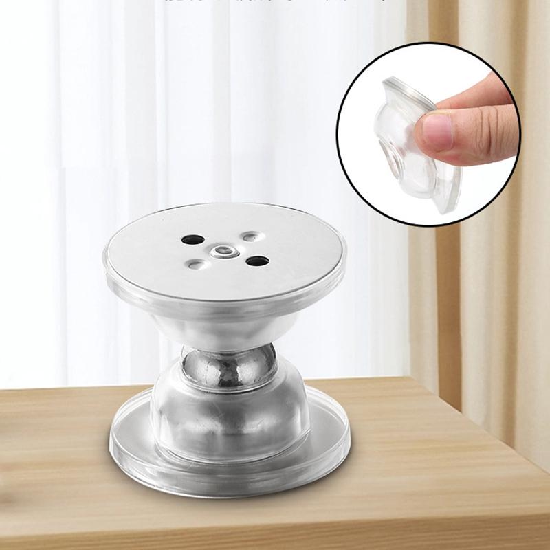 Nerezová zarážka dveří Magnetický držák zarážky dveří Antikolizní, větruodolná zarážka dveří Sání dveří s volným průrazem