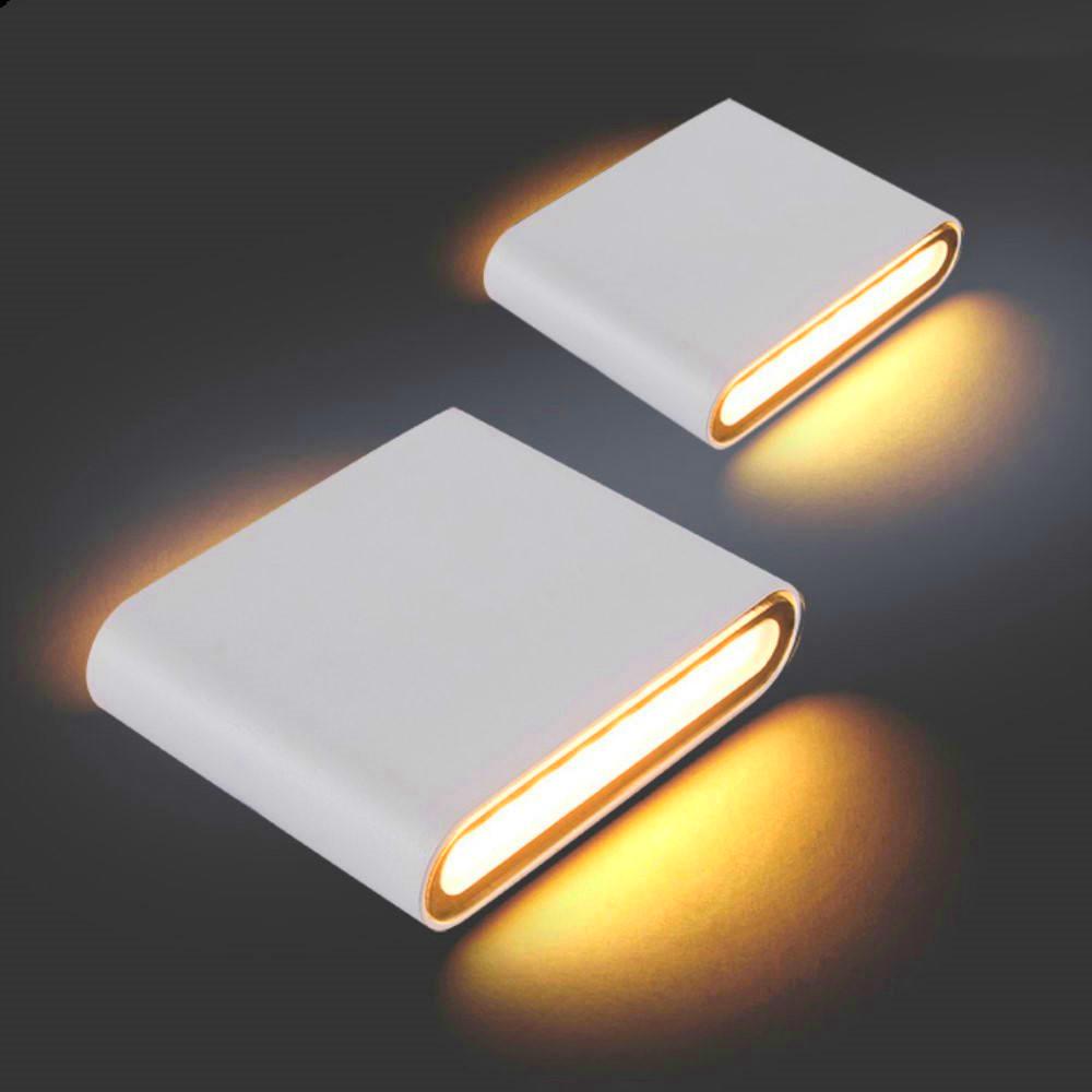 Outdoor Waterproof Minimalist Ultra-Thin Wall Light for Bedroom, Living Room, Corridor, Staircase, or Courtyard