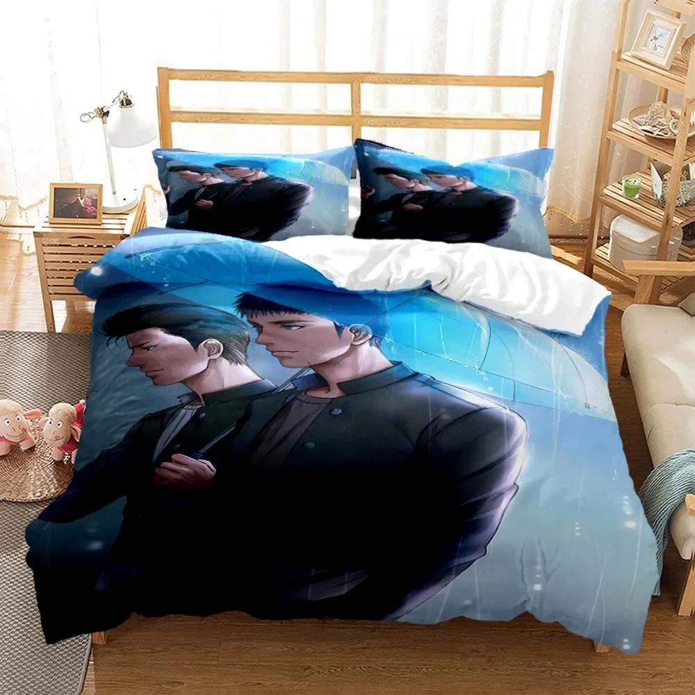 Slam Dunk Expert Digital Printed Polyester Bedding Set for Girls and Boys Bedding Set for Teenagers Bedding Set Gift