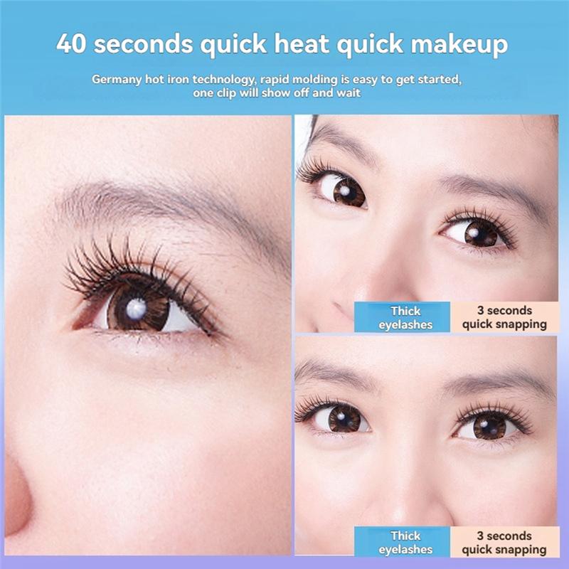 A65T-Electric Eyelash Curler Portable Eyelash Curler Brush Heated Eyelash Curling Eye Contour Fast Heating Curler B