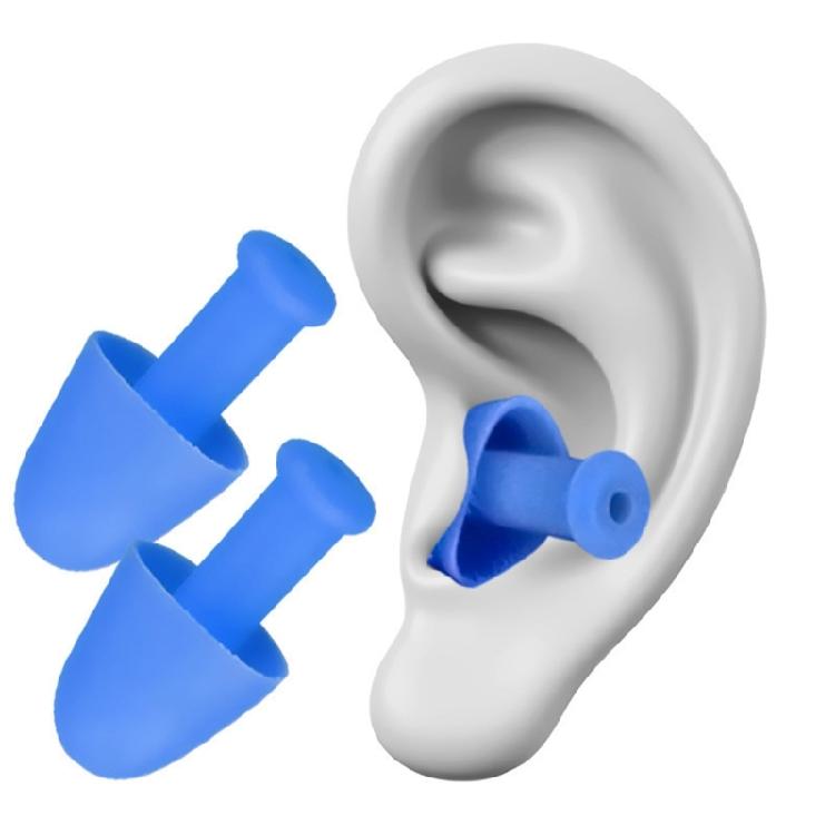 1 Coppia Riduzione Rumore Impermeabili Morbidi Tappi per Orecchie Riutilizzabili Silicone Blocca Suoni Tappi per Orecchie Sonno Tappi per Orecchie Durevoli