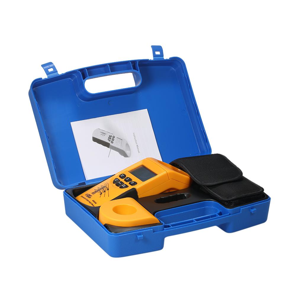 SMART SENSOR Professional Digital LCD Ultrasonic Cable Height Meter Handheld Height Cable Tester Measuring the Height