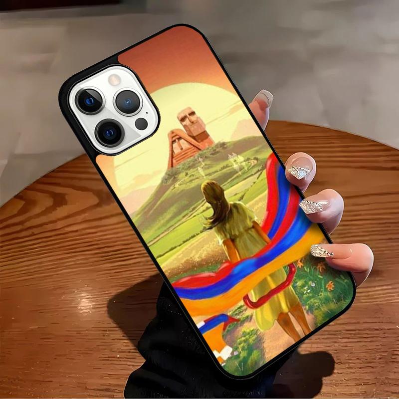 

Вірменія Вірменський прапор Чохол для телефону Для iPhone 17 Air 16 15 14 13 12 11 Pro Max Max Plus Бампер Чохол iPhone 14pro