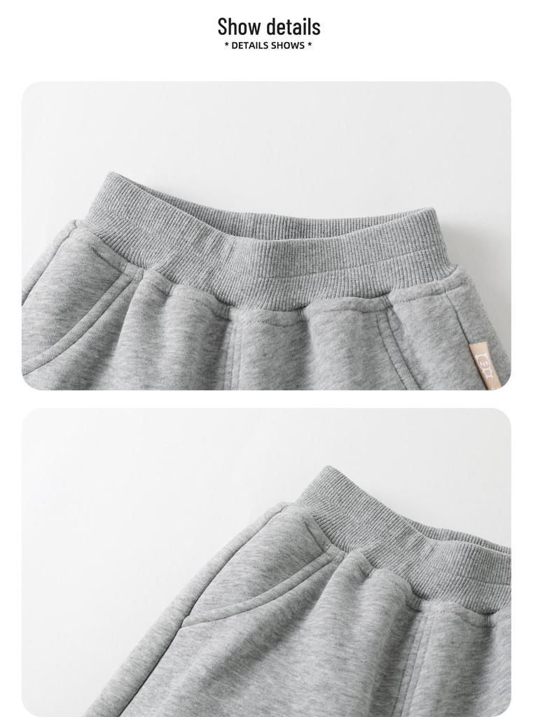 Kaka Panda Fleece-Lined Winter Sports Pants for Kids - Boys & Girls Toddler Wear