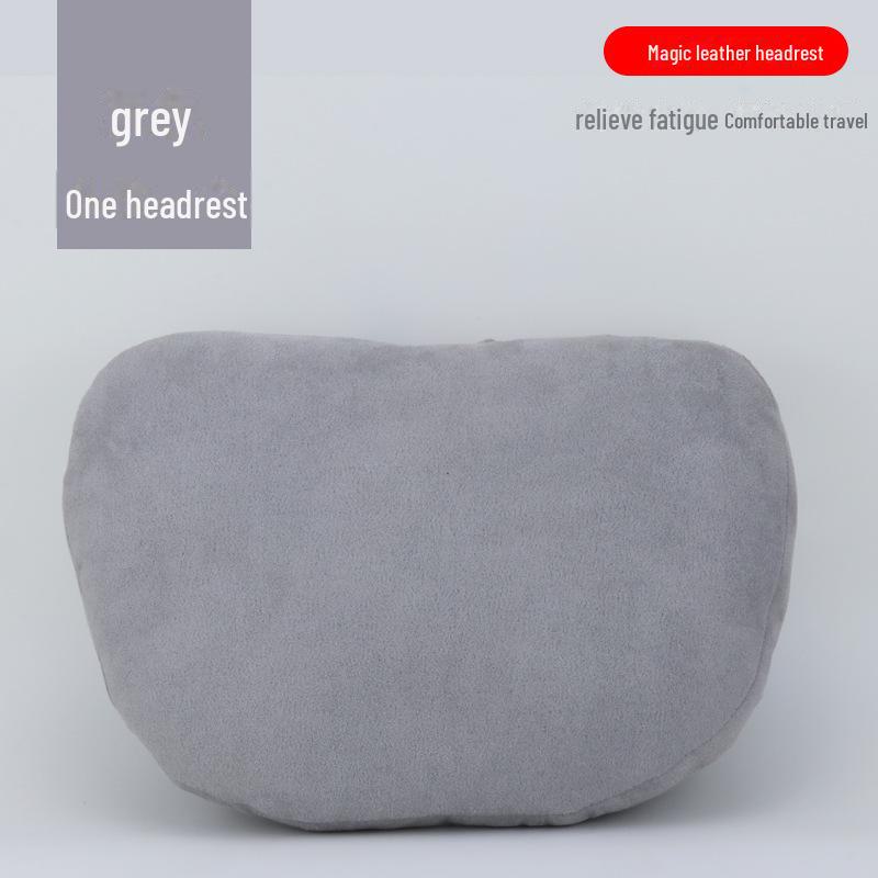Car Suede Neck and Waist Pillow Set