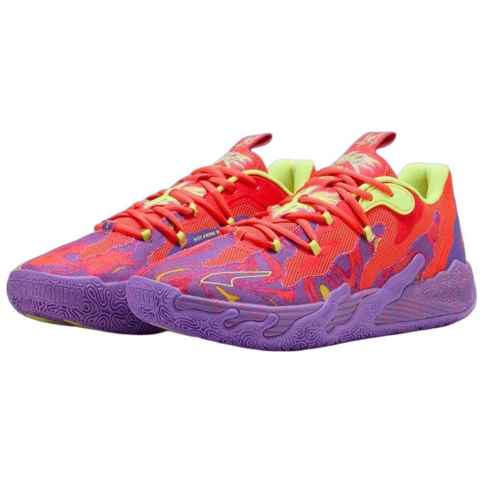 Puma MB.03 Lo Lava Men Sneakers Czerwono-Fioletowy-Migoczący Czerwony-Blast 310847-01