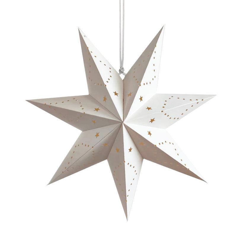 

Hollow Star Hanging Pendant Eid Mubarak Ramadan Kareem Decoration Lantern 2025 Islamic Muslim Party Supplies Christmas Birthday 35cm