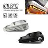 Motorcycle Accessories Oil Pan Aluminum Clear Visible Oils Bottom Potn Black Silver For Vespa Sprint 150 Primavera 150
