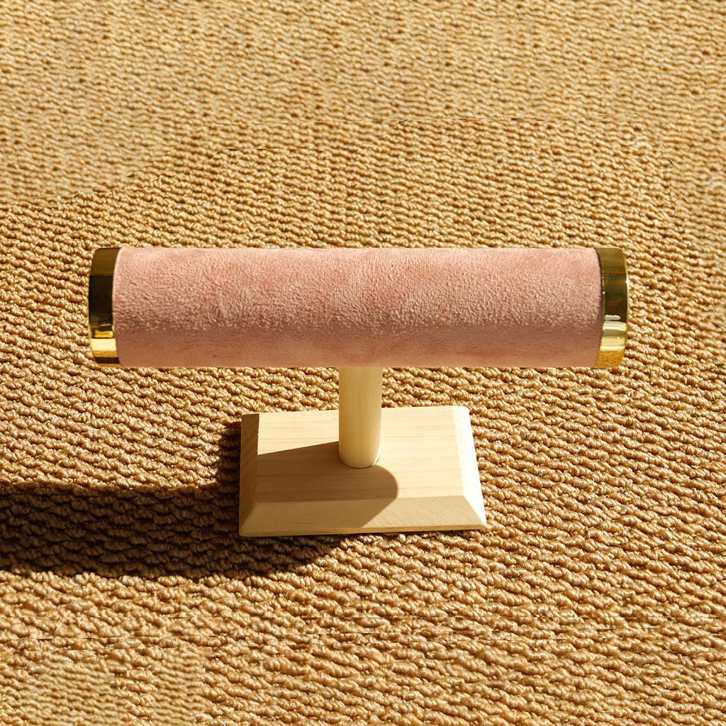 Jewelry Bracelet Display Stand Vertical T Bar Tower Organizer for Hair Band Home Organization Scrunchies Desktop Showcase