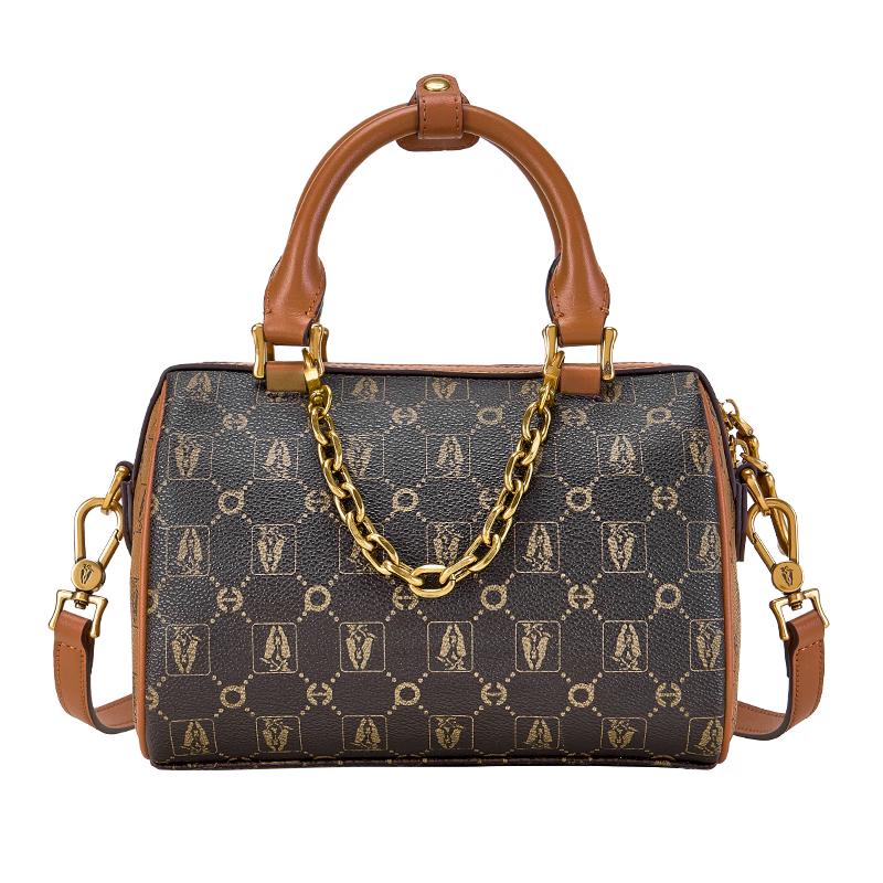 Женская классическая сумка через плечо Hush Puppies с монограммой Medium Bag