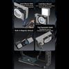 Camera Expansion Frame Cage with Comfortable Wood Grip and Multiple Mounting Point for ZR Photography Accessories