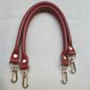 2 Peças Alça de Bolsa de Couro Feminina Cor Sólida Substituição DIY Cinto Portátil Fivela de Metal Acessórios para Bolsa Alças para Bolsa de Mão 40CM