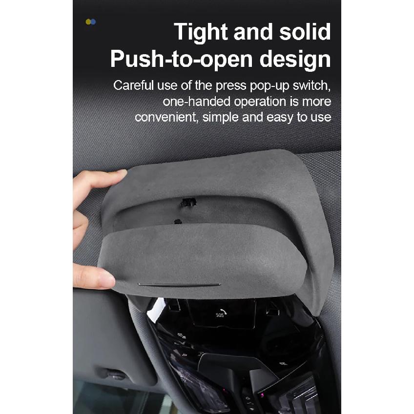 Car Glasses Box For BYD Seal 2022 2023 2024 2025 Glasses Case Sunglasses Holder Protective Storage Interior Easily Installable