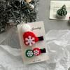 Christmas Hat Christmas Hair Clip Bow Small Hair Clip Sweet Santa Claus Hairpin  Kids