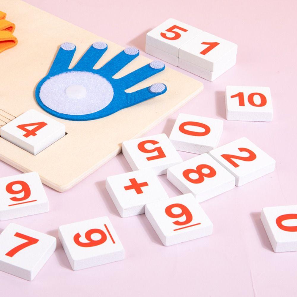 Finger Counting Design Math Learning Games Intellectual Development Toys For Toddlers