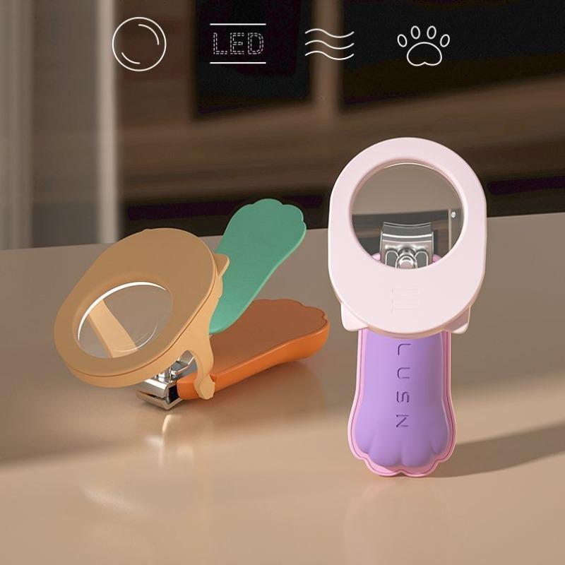 

Rushan Baby Care Светящиеся увеличительные машинки для стрижки ногтей Безопасность новорожденных Уход за ногтями против защемления